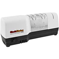 Chefs Choice Hybrid Diamond Hone cuchillo combina afilado eléctrico y manual para cuchillos rectos y dentados de 20…